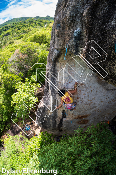 photo of Circus Circus, 5.11a ★★ at Flyin' High from Thailand: Koh Tao