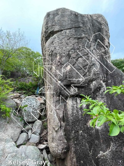 photo of Trapeze Artist, 5.10d ★★ at Flyin' High from Thailand: Koh Tao