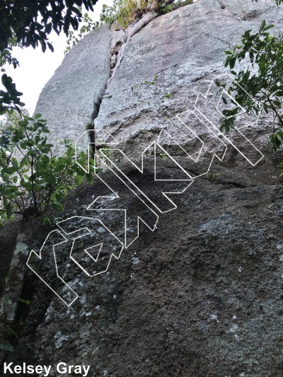photo of Le Point Perdu, 5.10c ★★ at Golden View from Thailand: Koh Tao