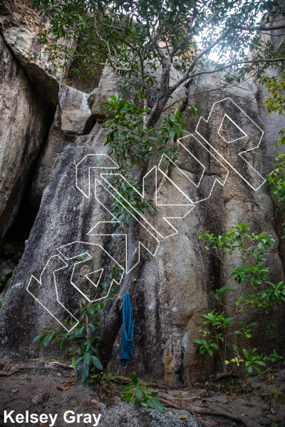 photo of On the Side, 5.10a ★ at Golden View from Thailand: Koh Tao