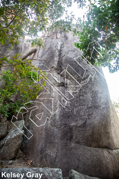 photo of The Raj, 5.11d ★★★★ at Golden View from Thailand: Koh Tao