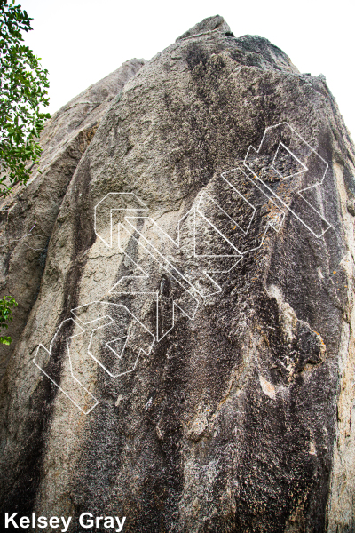photo of Titan, 5.11c ★★★★★ at Golden View from Thailand: Koh Tao