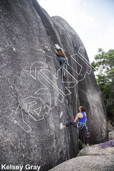 photo of Safe and Sound, 5.11a ★★ at Jansom Bay from Thailand: Koh Tao