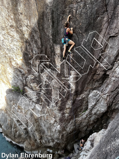 photo of Top 15 Best Climbs on Koh Tao!,   at Best Lines on Koh Tao from Thailand: Koh Tao