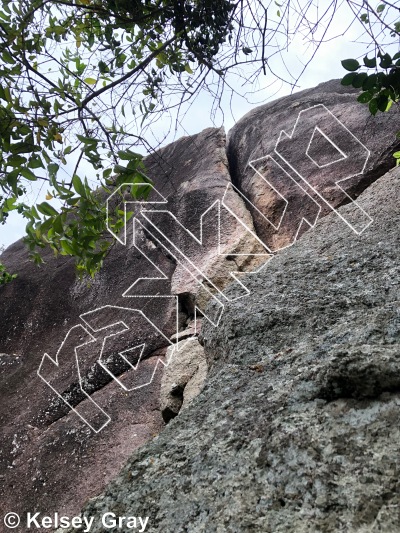photo of The Need for Swede, 5.9 ★★★ at Tanote Multipitch's from Thailand: Koh Tao