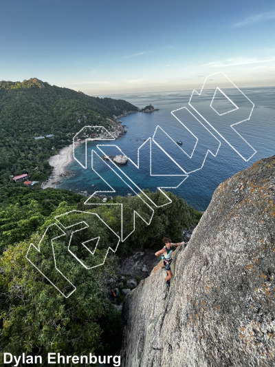 photo of Top 15 Best Climbs on Koh Tao!,   at Best Lines on Koh Tao from Thailand: Koh Tao