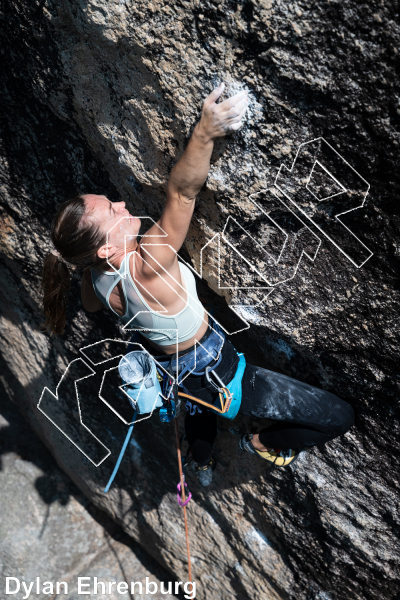 photo of The Monk, 5.12b ★★★ at Temple Rock from Thailand: Koh Tao