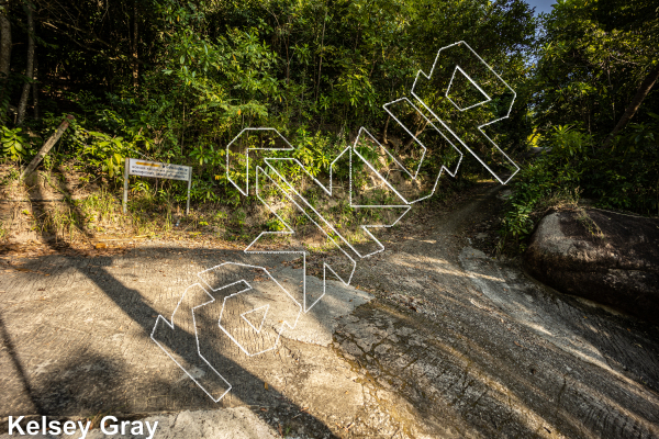 photo of Temple Rock Approach,   at Temple Rock from Thailand: Koh Tao