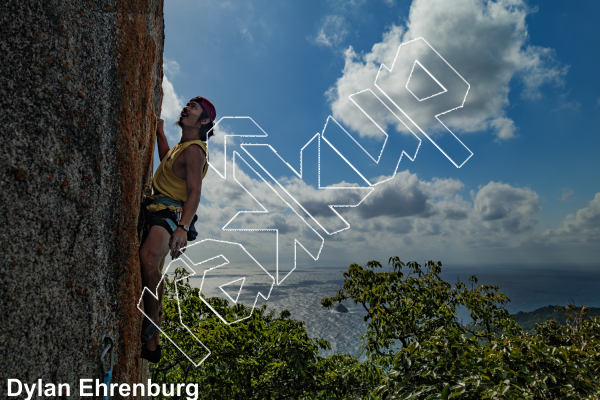 photo of Tilikum's Revenge, 5.10c ★★ at Golden View from Thailand: Koh Tao