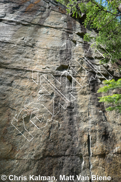 photo of Steel Monkey, 5.12a ★★★ at The Country from Index Town Walls
