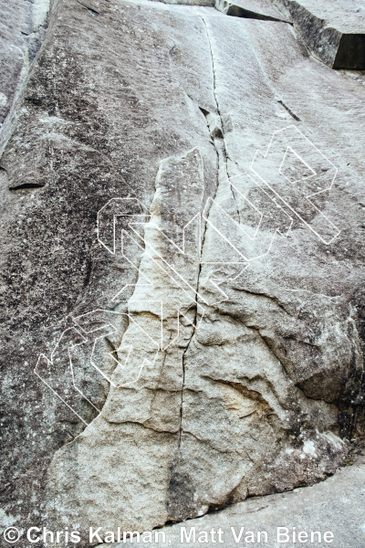 photo of Iron Horse, 5.11d ★★★★ at Lower Town Wall from Index Town Walls