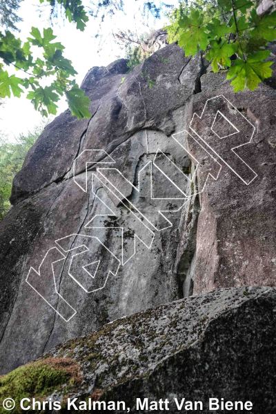 photo of Wild Boar, 5.11d ★★ at Mid Wall from Index Town Walls