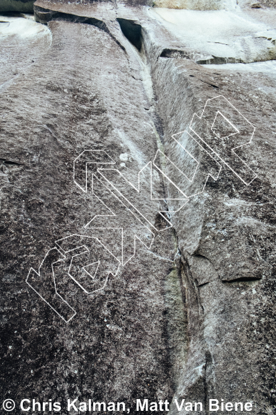 photo of Numbah Ten, 5.12b ★★★★ at Lower Town Wall from Index Town Walls