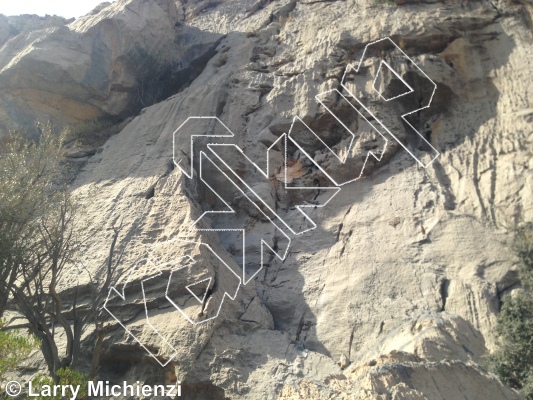 photo of Musceteers wall from Oman: Sharaf Al Alameyn Sport Climbing