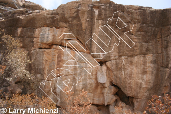 photo of Schozilla (The Nose), 5.12d ★★★★ at The Nose from Oman: Sharaf Al Alameyn Sport Climbing