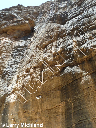 photo of Left Fork right wall from Oman: Sharaf Al Alameyn Sport Climbing