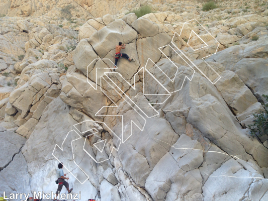 photo of Big Boulder from Oman: Muscat Sport Climbing