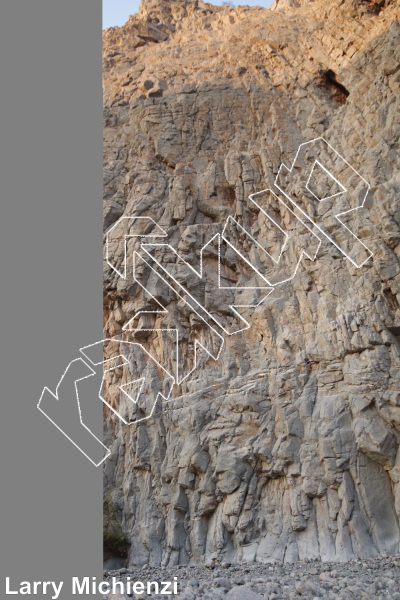 photo of Multipitch wall from Oman: Muscat Sport Climbing