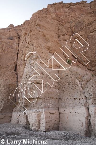 photo of Lower Canyon AKA Vulture Rock from Oman: Muscat Sport Climbing