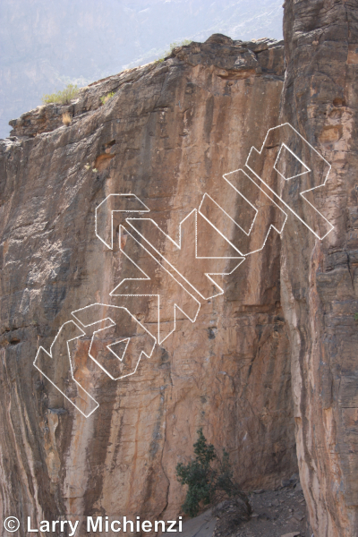 photo of Spartacus area from Oman: Muscat Sport Climbing