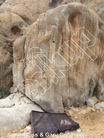 photo of The Scream from Oman: Bouldering