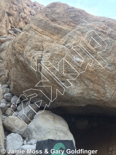 photo of Happy Boulder from Oman: Bouldering