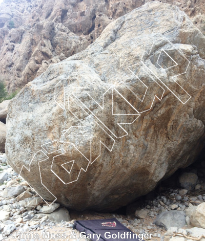 photo of Swamp Boulder from Oman: Bouldering