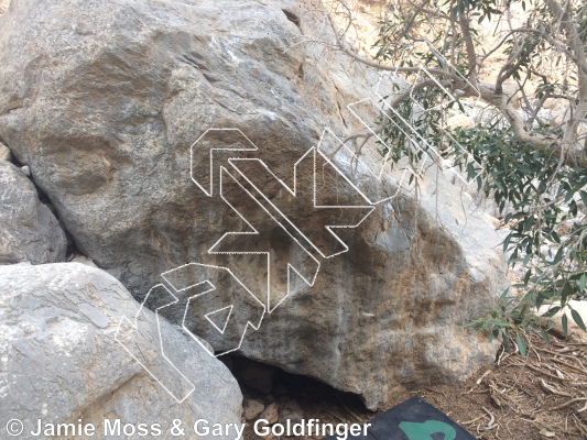 photo of Swamp Boulder from Oman: Bouldering