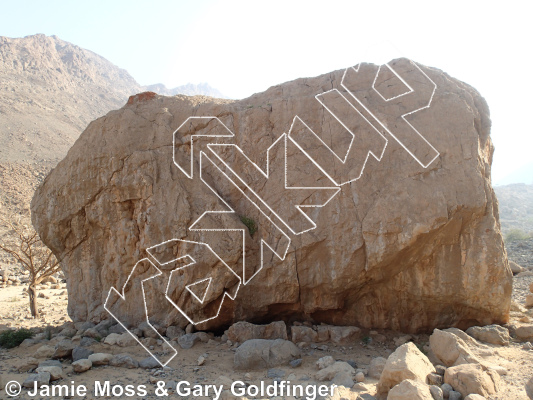 photo of Sleeping Sheep from Oman: Bouldering