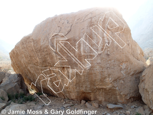 photo of Nant's Edge from Oman: Bouldering