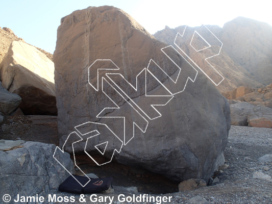 photo of Wingwalker from Oman: Bouldering