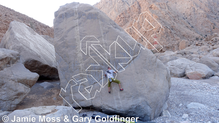 photo of Wingwalker from Oman: Bouldering