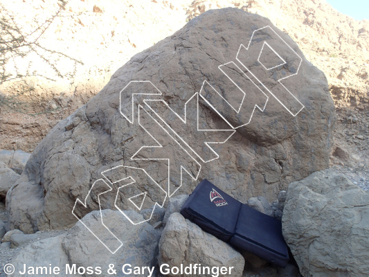 photo of Gasp Slab from Oman: Bouldering