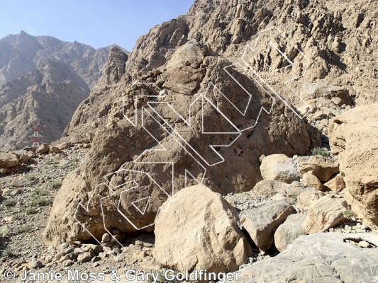 photo of The Pyramid Slab from Oman: Bouldering