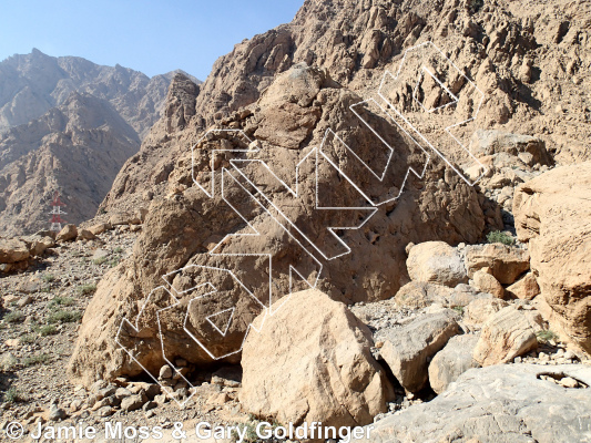 photo of The Pyramid Slab from Oman: Bouldering