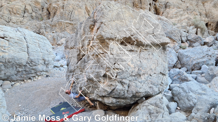 photo of Left Egg from Oman: Bouldering