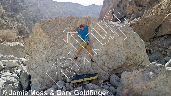 photo of The Tombstone from Oman: Bouldering