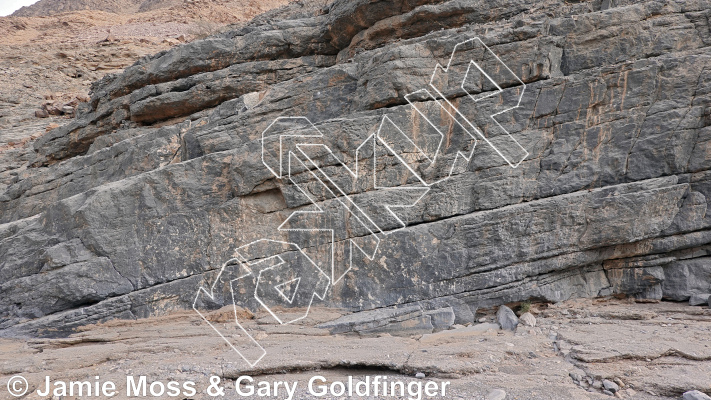 photo of First Wall from Oman: Bouldering