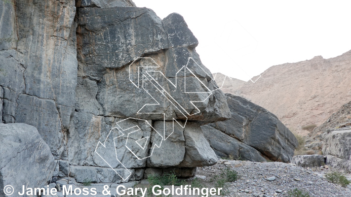 photo of Sharp Slab from Oman: Bouldering