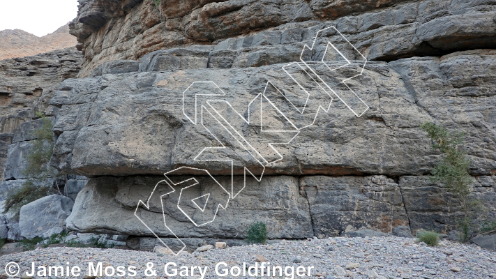 photo of Sharp Slab from Oman: Bouldering