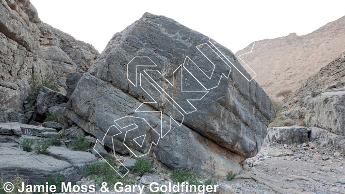 photo of Sa'al Boulder from Oman: Bouldering