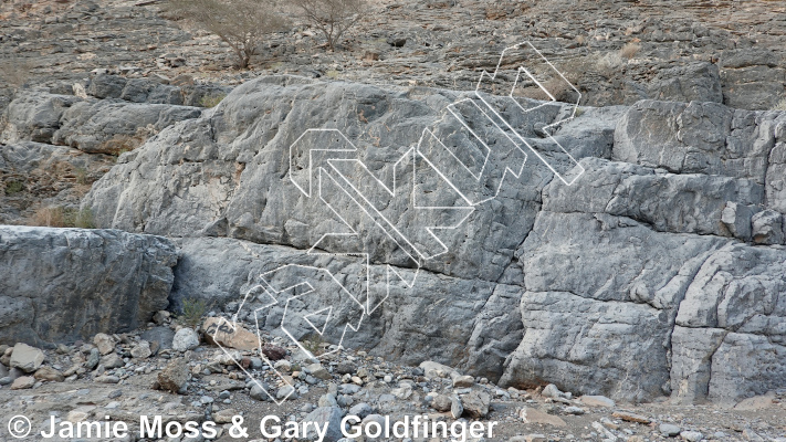 photo of Warm-up Wall from Oman: Bouldering