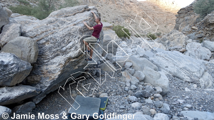 photo of Wrinkled Scoop from Oman: Bouldering