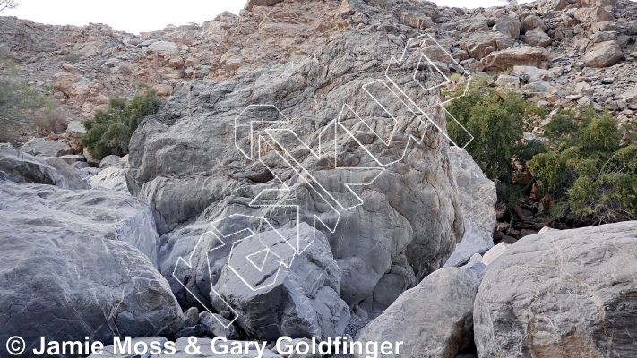 photo of Boat Rock from Oman: Bouldering