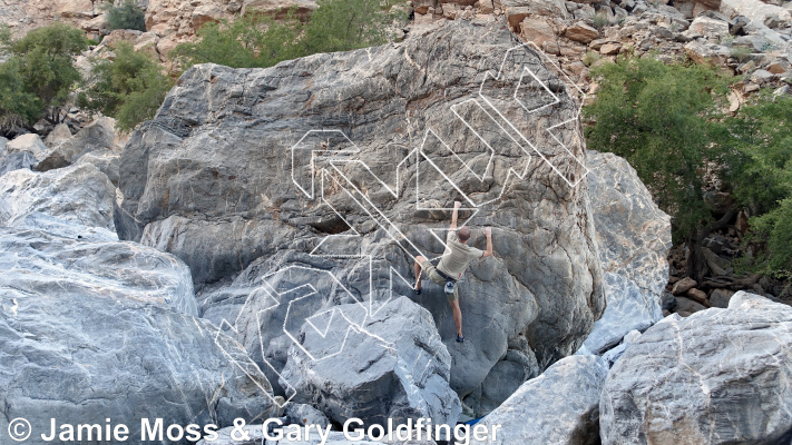 photo of Boat Rock from Oman: Bouldering