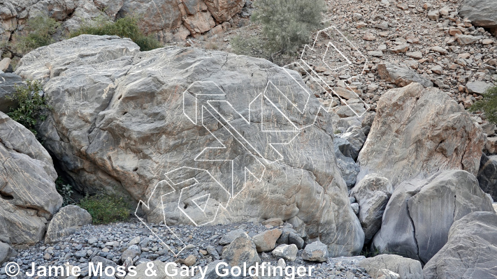 photo of Viper Boulder from Oman: Bouldering