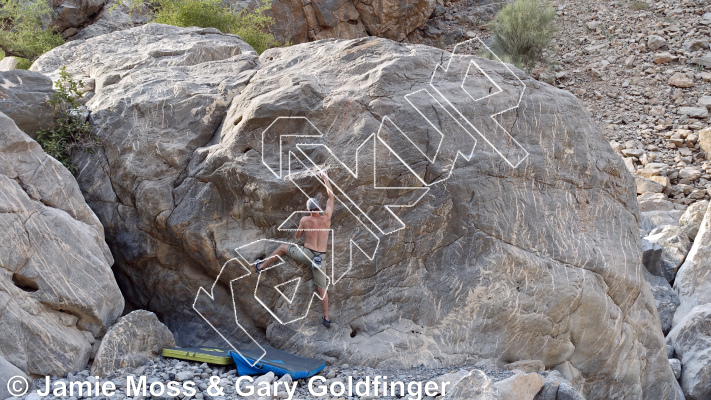 photo of Viper Boulder from Oman: Bouldering