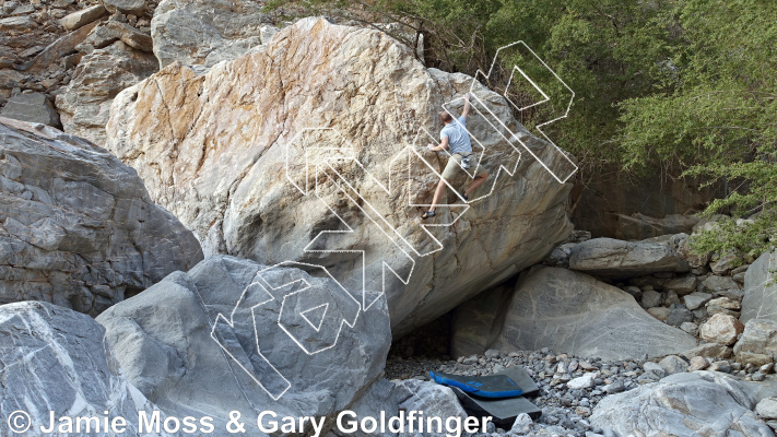 photo of Hidden Prow from Oman: Bouldering