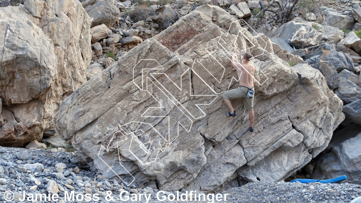 photo of Forty-five Degrees from Oman: Bouldering