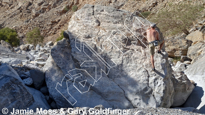 photo of White Devil from Oman: Bouldering